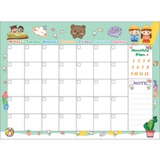 BIROG 磁性備忘錄板 童話王國, 小熊與朋友們, 1個