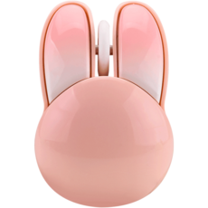 아이플렉스 토끼 무선 마우스, WM-RABIT, 핑크