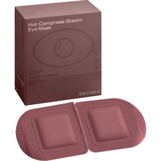 I Love You 45分鐘蒸氣熱敷眼罩 玫瑰香, 10入, 1個