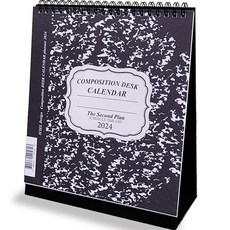 Iciel design 辦公桌組合日曆 2024, 黑色, 1個