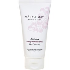 MARY&MAY 全素弱酸性玻尿酸潔面凝膠, 1個, 150ml