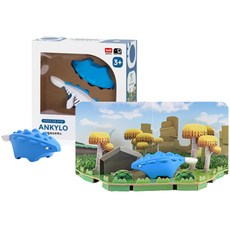 HALFTOYS 哈福玩具 立體透視模型系列教具 童心未泯 幼兒磁鐵玩具, 甲龍, 1個