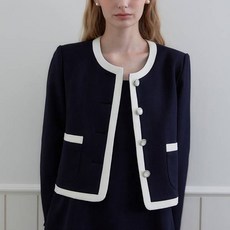 제로스트릿 여성용 제니 라운드 넥 자켓