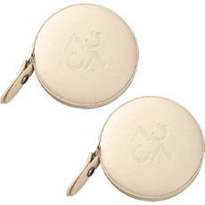 생활양식 마카롱 줄자 1.5m 크림베이지, 2개