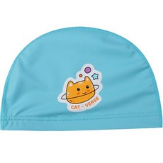 HOOG 兒童泳帽, 天藍色, 1入