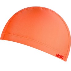 HOOG 彈性泳帽 SNE445, 霓虹橘, 1個