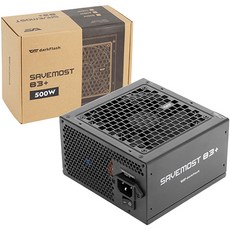 Darkflash SAVEMOST 83+ 500W電源供應器 黑色 SVT500P