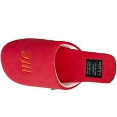 Labellaco 女性用 Love Me 室內拖鞋, 橘紅色, 1個