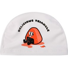 HOOG 成人款泳帽 SUC487, 白色