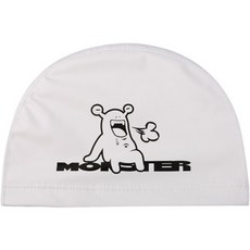 HOOG 兒童款泳帽 SUC491, 白色