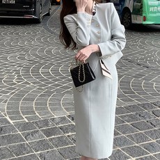 Paperments Ruel 提花西裝上下套裝 07199