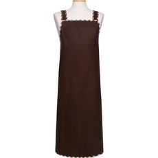 Rosa Home 高級防水圍裙 大, 栗色, 1個