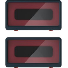 浴室手機防水支架, 海軍藍, 2個