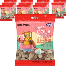 Fini 飛尼 小可樂瓶造型軟糖, 80g, 12個