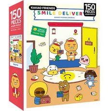 Kakao Friends快遞來了拼圖 YRI-150-917, 150件, 混色, 1個