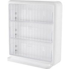 Villette居家咖啡館3層茶包咖啡收納盒, 白色, 1個