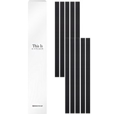 디스이즈 섬유 리드 스틱 30cm, 블랙, 1개, 1개입