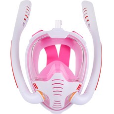 파일럿 풀페이스 스노쿨링 마스크 서브마린 Z SUBMARINE Z, 핑크