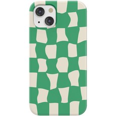 NUART 不規則棋盤格設計硬殼手機殼