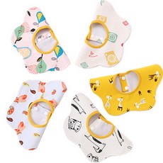 Hararoi幼兒用圍巾圍兜 Belleza 5件組