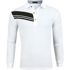 New Eagle 男士高爾夫長袖T恤 LM-3276