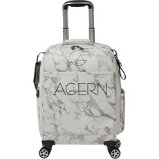 Agern 拉桿波士頓包, 大理石紋白