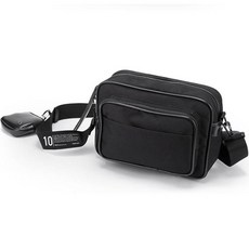 peeps mono pocket classy 斜背包, BLACK