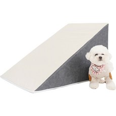 레드퍼피 반려동물 와일드 데이지 논슬립 펫스텝, 아이보리 블루