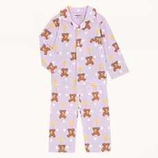 mollimelli friends 童款氣球小熊圖案睡衣+睡褲組