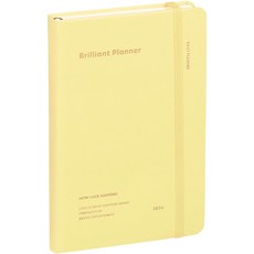 Iconic 2024年 Brillant手帳本, 07 Cream Yellow, 1個