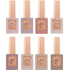 FROM THE NAIL 基礎凝膠指甲油8件組, 8件組, 1個