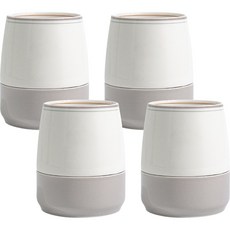 Syracuse CHINA 楓木餐具筒, 4個, 舒適灰