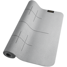 BYZOOM FITNESS 皮拉提斯健身伸展瑜珈墊, 灰色, 1個