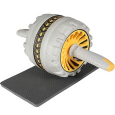 SEAN LEE AB 回彈健腹輪 + EVA護膝墊組合, 黃色(健腹輪), 單一商品