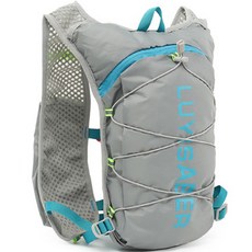 REGENS 馬拉松 跑步 自行車 越野 戶外 背心 後背包, 灰色