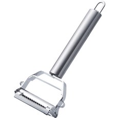 Triangle不鏽鋼雙向萬用刨絲刀, 銀色, 1個