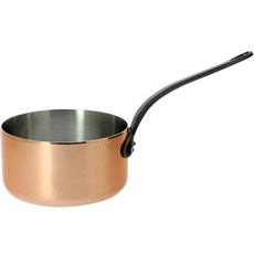 de Buyer 畢耶 Prima Matera鑄鐵鍋柄銅醬汁鍋, 16cm, 單色, 1個