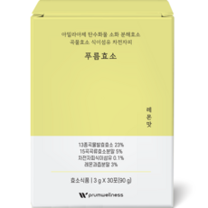 푸름웰니스 푸름효소 레몬맛 30p, 90g, 1개