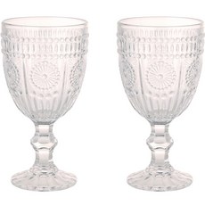 Maison Objet浪漫高腳杯酒杯五彩紙屑, 300ml, 2個