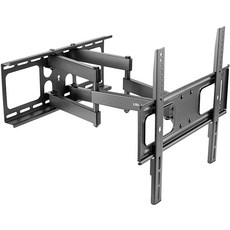 LDL MOUNT 螢幕 電視 壁掛式 關節型 全動態 支架 APL-44PTV, 1個, 黑色
