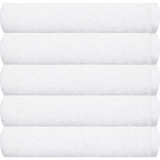 Songwol 松月 毛巾 Enfant 飯店毛巾 130g 30支, 5個, 白色