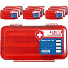 MONCROSS SWITZERLAND 釣具盒 176WB, 紅色, 10個