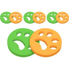 깔끔대장 쫀득착 먼지실리콘 2종 x 4p 세트, 옐로우, 그린, 8개