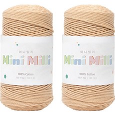 Yarna Mini Milli針織毛線球, 704 淺駱駝色