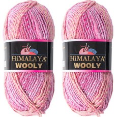 HiMALAYA Woolly 編織線, 2個, 75405