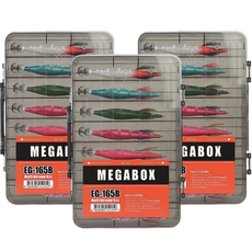 Moncross 誘餌蛋釣魚配件收納釣具盒, 黑色（隨機發貨）, 3個