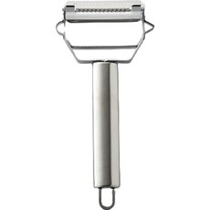 Modern House 全不鏽鋼二合一削皮器刨絲器, 單色, 1個