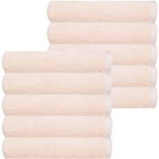 Songwol 松月 飯店毛巾 Enfant 130g 30支棉紗, 淺米色, 10個