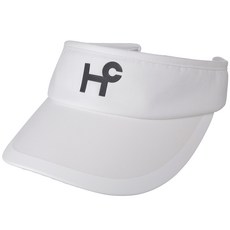 Heal Creek 男款HC Logo遮陽帽 H331, 白色, 1個