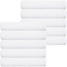 Songwol 松月 飯店毛巾 Enfant 130g 30支棉紗, 白色, 10個